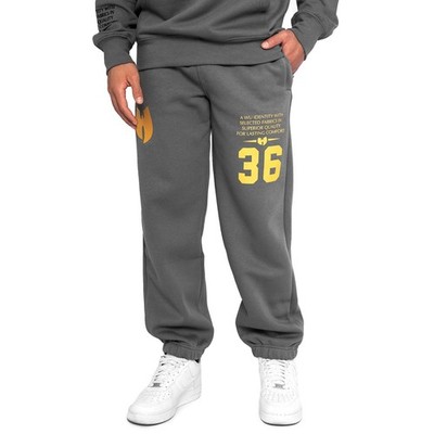 Wu Wear - Wu 36 Block Sweatpant - Size M. Grey - Wu Tang Clan RARE !!!