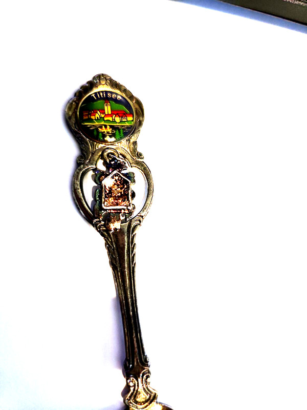 Vintage Titisee- Souvenir spoon-GOOD CONDITION-METAL.