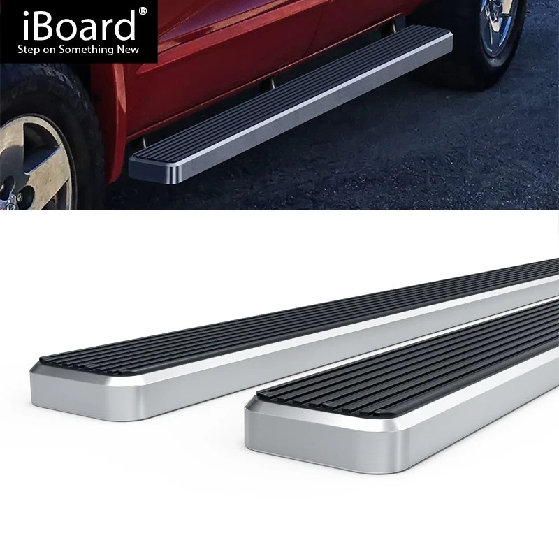 APS Running Board 5in Stainless Steel Polished Fit Dodge Dakota Quad Cab 05-11 - Imagem 2 de 4