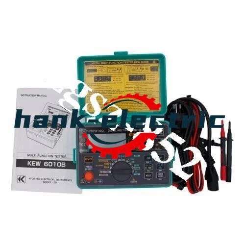 JAPAN Kyoritsu 6010B KEW6010B Multifunction Electrical Tester WITH 7122B KAMP10* - Image 2 of 4