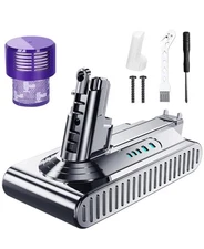 7000mAh Replacement for dyson v10 battery SV12 7-Cell 206340 Battery Compatib...