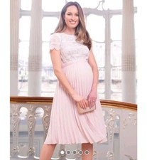 Luxe By Seraphine Sunday Pleat Maternity Dress