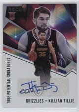 2020-21 Panini Recon True Potential Signatures Killian Tillie #TPS-KTL Auto 0ie5