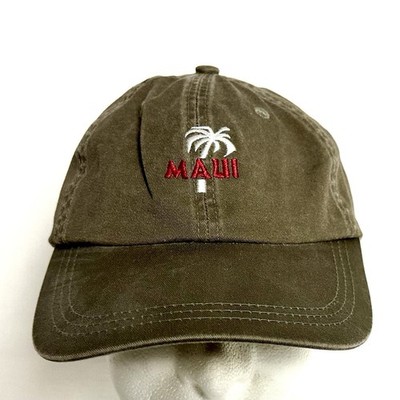 Khaki Green Maui Baseball Cap Ahead Special Edition One Size Classic Cut Hat