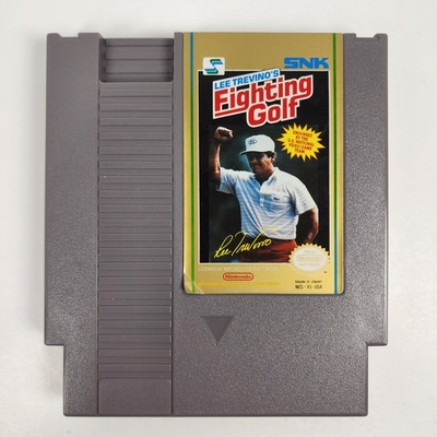 #ad Lee Trevino#x27;s Fighting Golf Nintendo NES 1989 Cartridge Only $9.59