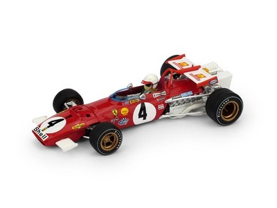 1:43 BRUMM Ferrari F1 312B #4 Winner Italy Gp 1970 Regazzoni +Figure R313-CH Mod