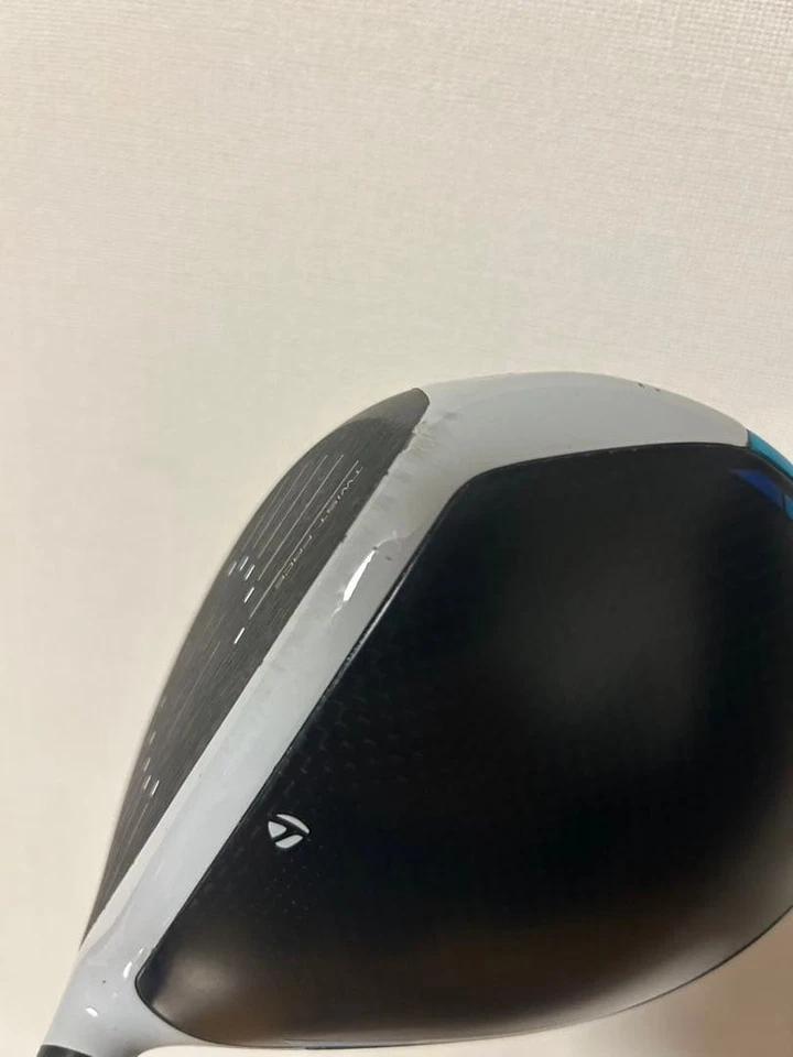 TaylorMade SIM2 MAX Driver Head 10.5° Carbon Fiber Black/White/Blue Used Japan - Image 4 of 4