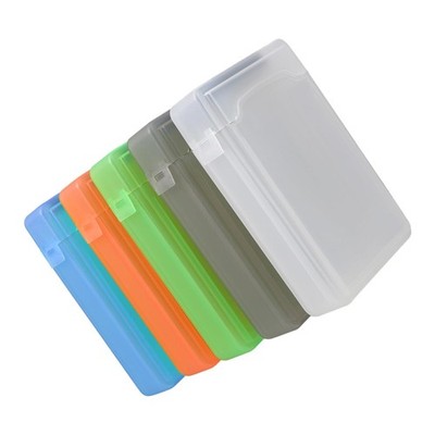 5 PCS Hard Drive Protective Case Plastic Shockproof Storage White Green Gray