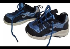Nike Size 5 Child Sneakers. Baby Toddler Boys 5C Shoes. Lace Up Blue  Black 5k