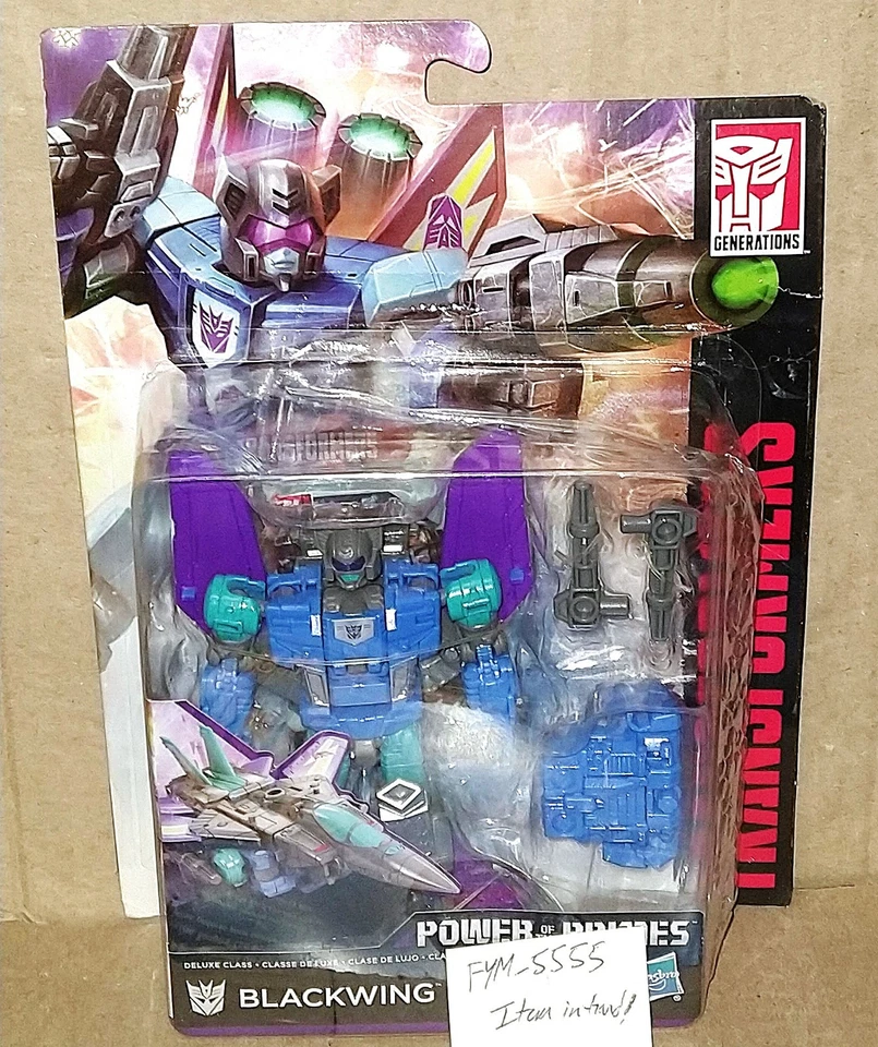 Transformers Blackwing Power Of The Primes Generations Deluxe G1 Decepticon Jet - Image 2 of 4
