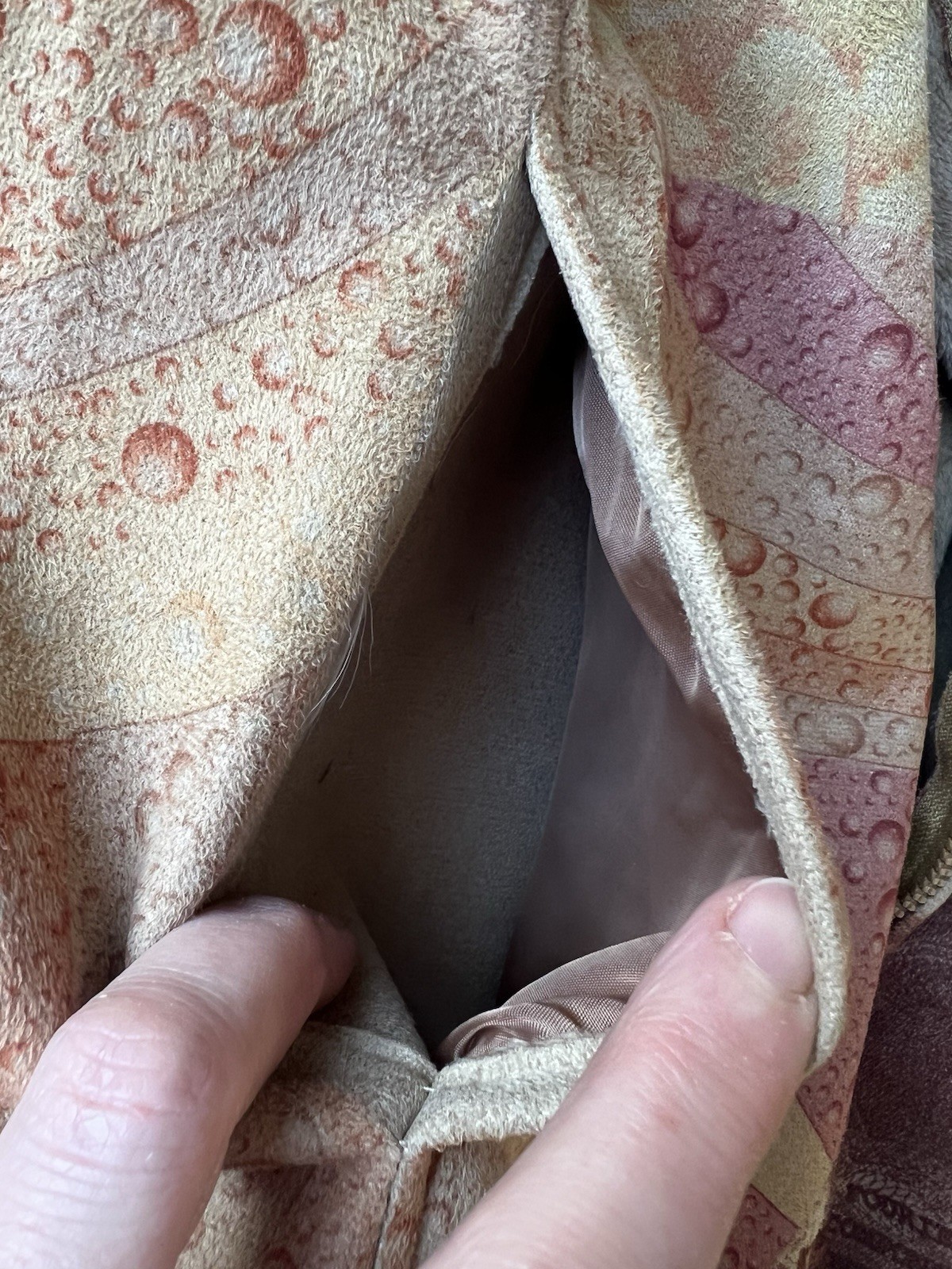 Vintage Ameri Mode Floral Patchwork Jacket Faux S… - image 10