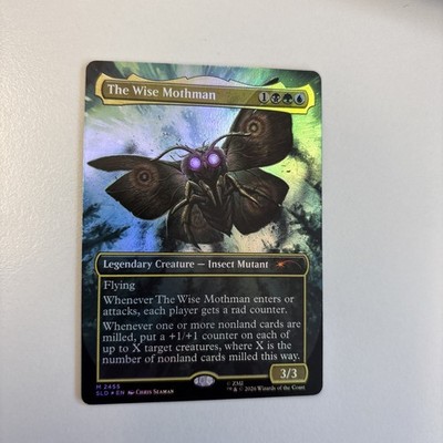 The Wise Mothman Magic The Gathering Secret Lair M2455 Mystic Rare Foil