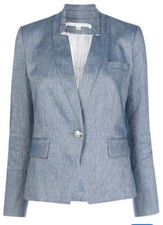 Veronica Beard Farley Dickey Jacket blue Women's size 2 NWOT