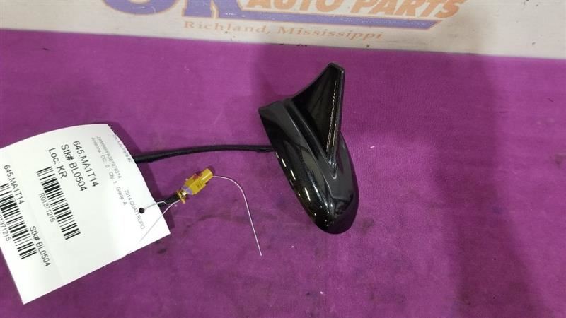 14 2014 MASERATI QUATTROPORTE OEM ROOF MOUNTED SHARK FIN ANTENNA BLACK 