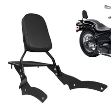 Fits For Yamaha V-Star 400 650 1996-2017 Black Rear Sissy Bar Passenger Backrest