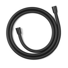 Beldray Shower Hose - 1.75 Metre, All Fittings Included, Matte Black Finish