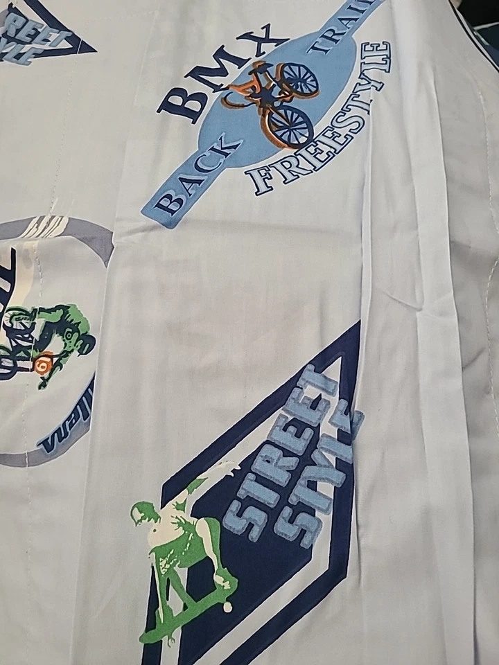 Pottery Barn Kid 2 Bicicleta BMX Extreme DEPORTES Sham PATINETA Funda de Almohada Estándar Foto 4 de 4