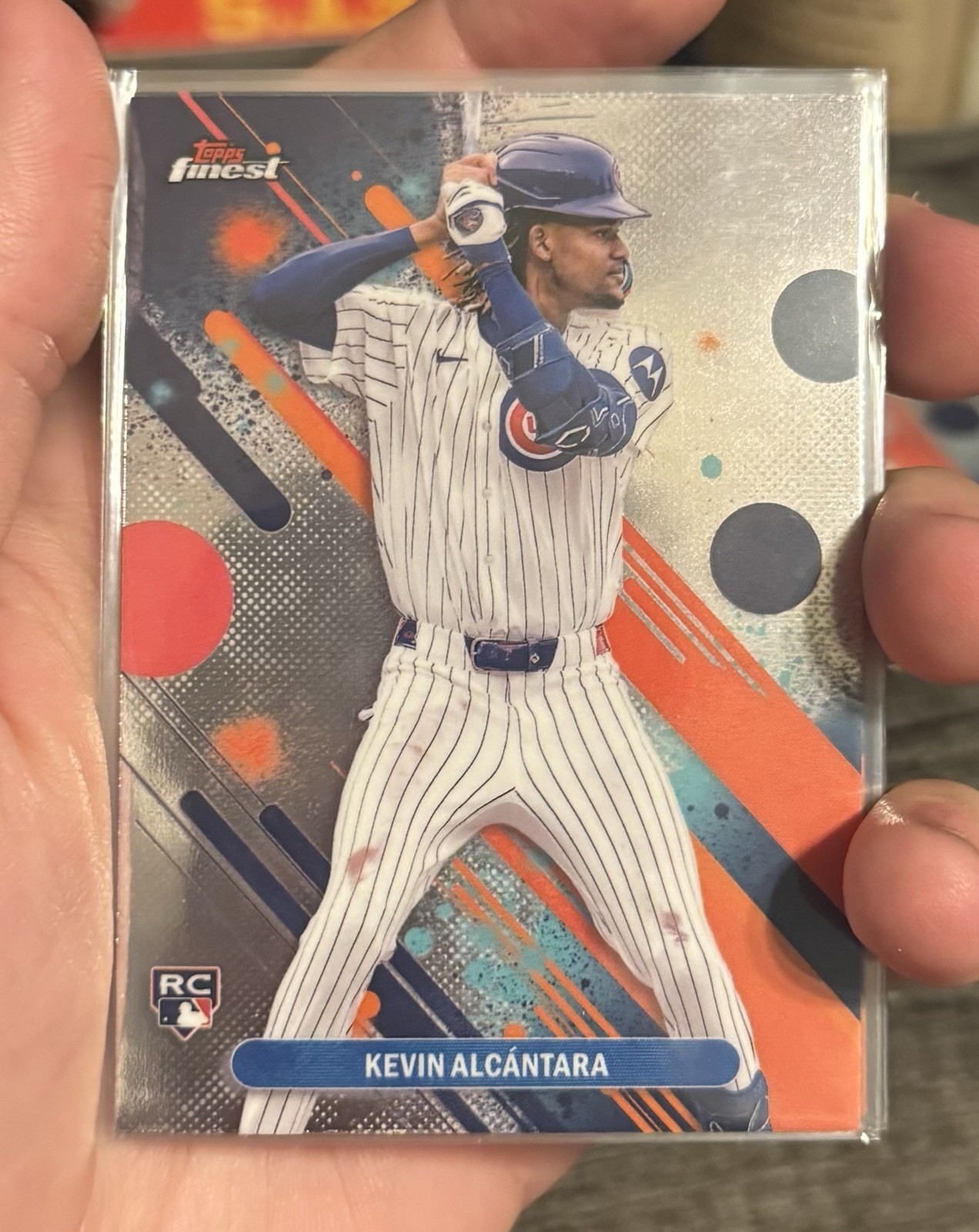 2025 Topps Finest - Common Kevin Alcantara #33 Refractor (RC)