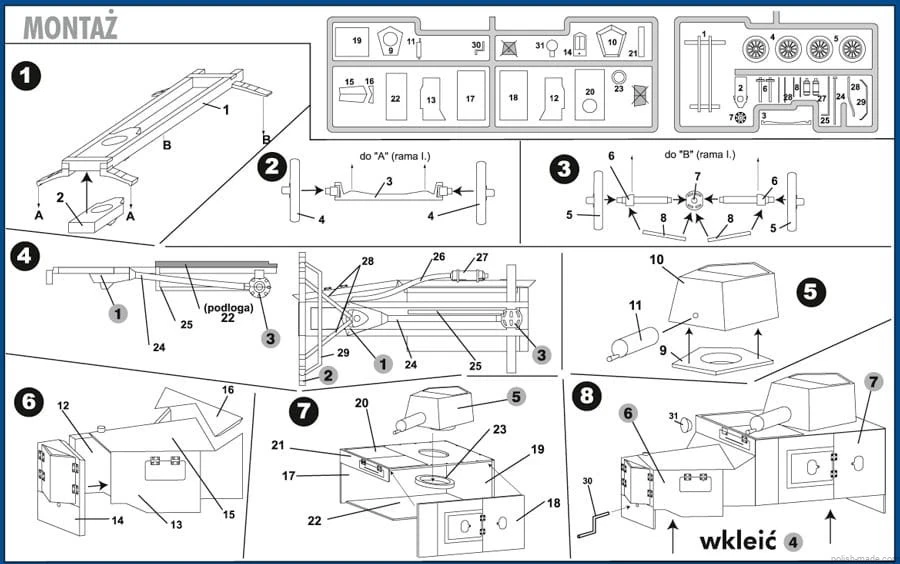 Samochód pancerny Ford Tc - RPM 72100 skala 1/72 - Immagine 2 di 2