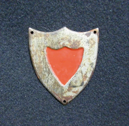 Original Civil War 23rd Army Corps, 1st Division - Stamped Tin Badge