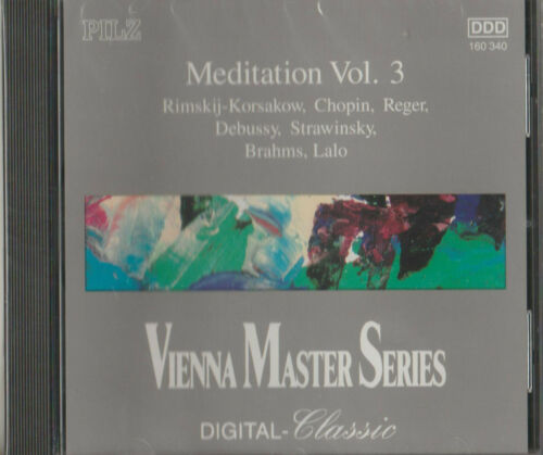 CD - MEDITATION VOL.3 - NEW & SEALED - VIENNA MASTER SERIES - REGER - LALO etc. - Picture 1 of 2