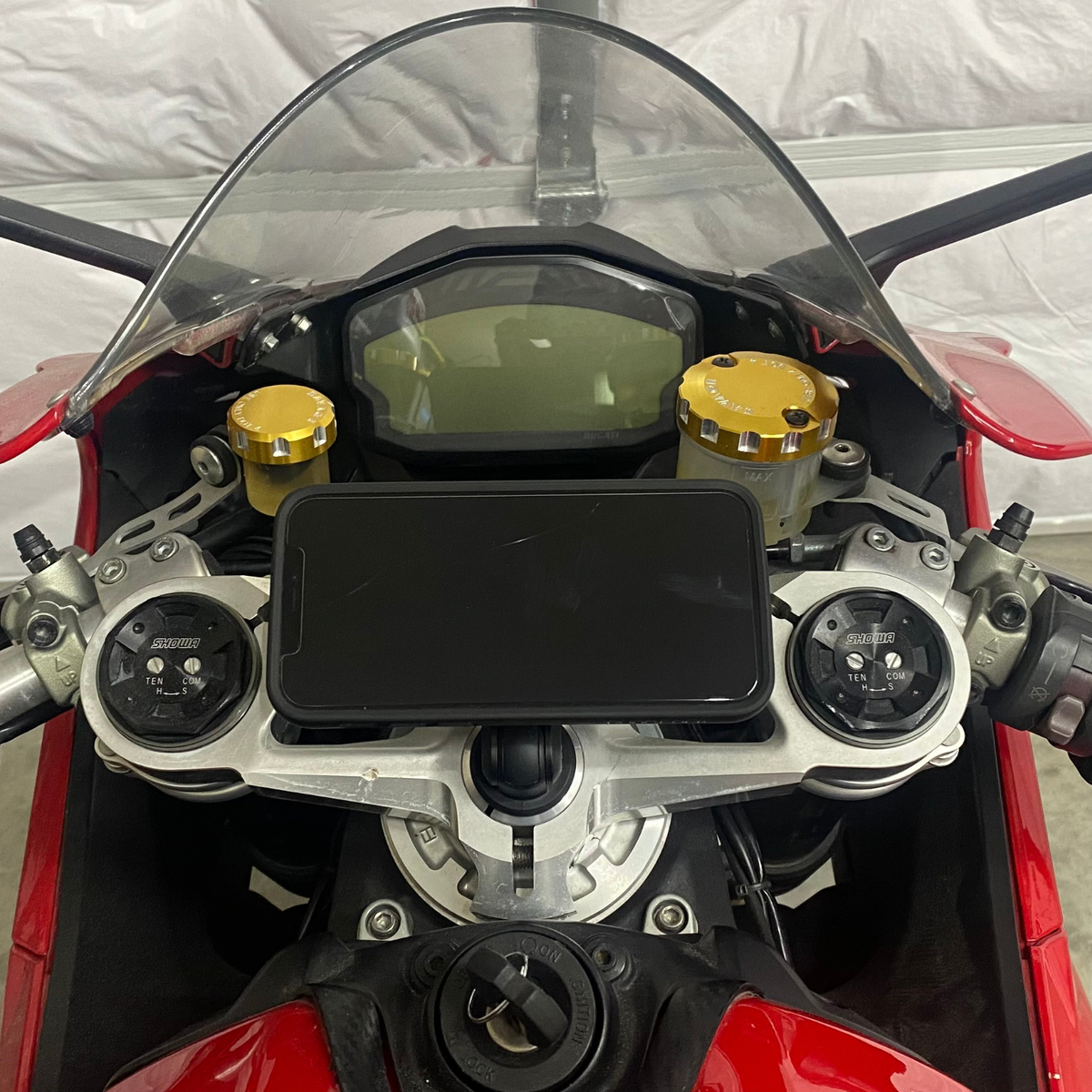 Adattatore Per Attacco Navigatore Quad Lock / Rokform - Per Ducati Panigale V2 V4