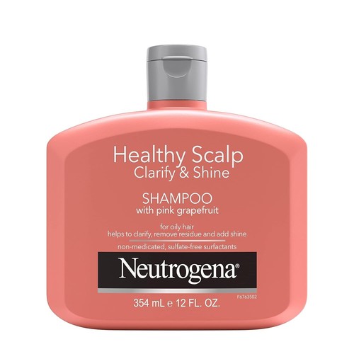 Neutrogena Exfoliating Healthy Scalp Clarify & Shine Shampoo for Oily Hair 12 oz - Picture 1 of 5