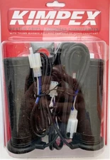 ATV SNOWMOBILE Kimpex 365137 Black Heated Grip with Thumb Kit