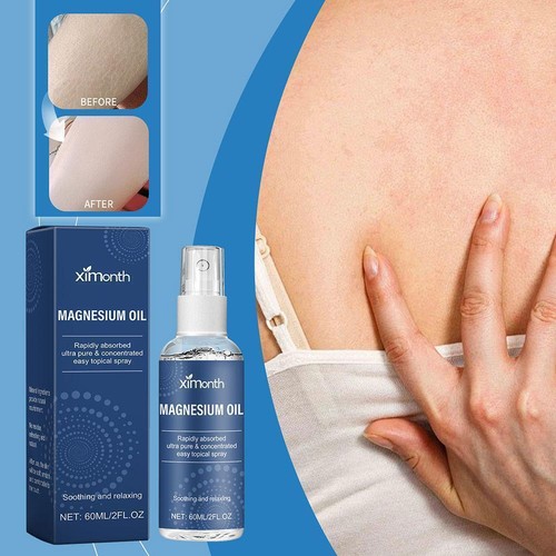Pure Magnesium Oil Spray - 100% Pure & Natural Magnesium O D3P7 Sales Oil GTR3 - Picture 5 of 15