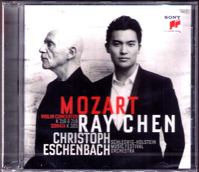 Ray CHEN: MOZART Violin Concerto No.3 4, Sonata K.305 Christoph ESCHENBACH CD