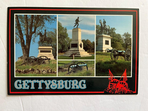 GETTYSBURG PA * CIVIL WAR BATTLEFIELD * UNION MONUMENTS
