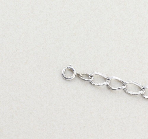 Sterling Silver Charm Starter Bracelet 7 Inch O link Rolor Link Oval Link - Picture 9 of 9