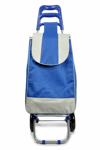 Large Lightweight Wheeled Shopping Trolley Push Cart Luggage Bag with wheels New - Picture 7 of 28