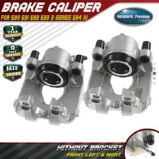 Pair Front Side Disc Brake Caliper for BMW E84 E90 E91 E92 E93 X1 323i 325i 328