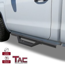 Chevy Silverado Running Boards Installation TAC Sidewinder Running Boards for 07-18 Chevy Silverado/Sierra 1500 Regular Cab