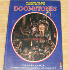 warhammer fantasy roleplay 1st ed DOOMSTONES soft cover