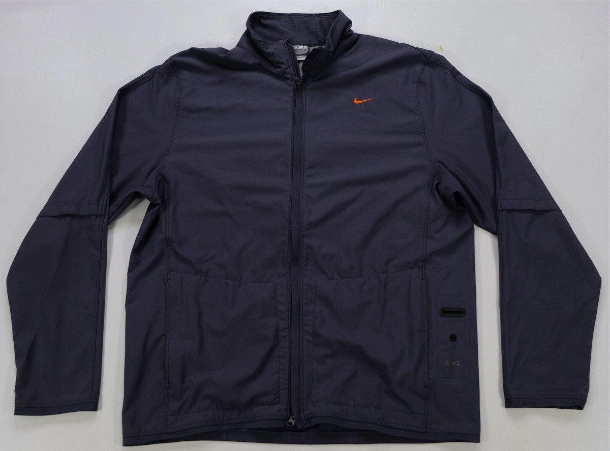 Rare Vintage NIKE + iPod Pocket Swoosh Full Zip Windbreaker Jacket 