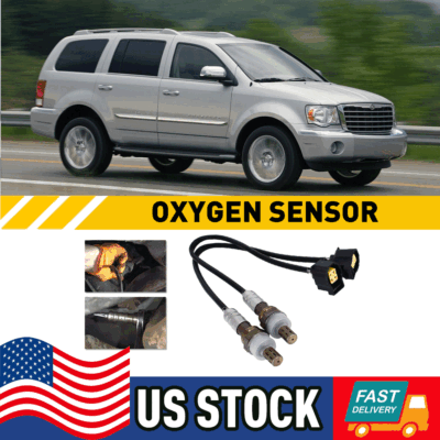 2PCS Upstream & Downstream O2 Sensors – Fits Jeep Cherokee, Wrangler, Dodge Dakota