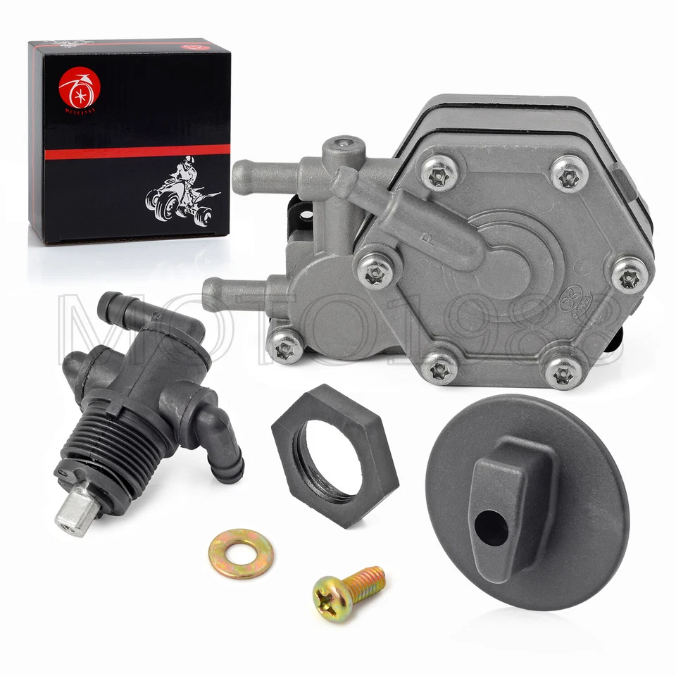 BOMBA DE COMBUSTIBLE PARA ATV PETCOCK CONJUNTO DE PERILLA DE VÁLVULA DE COMBUSTIBLE DE GAS PARA POLARIS SPORTSMAN 335 400 500 Foto 3 de 4