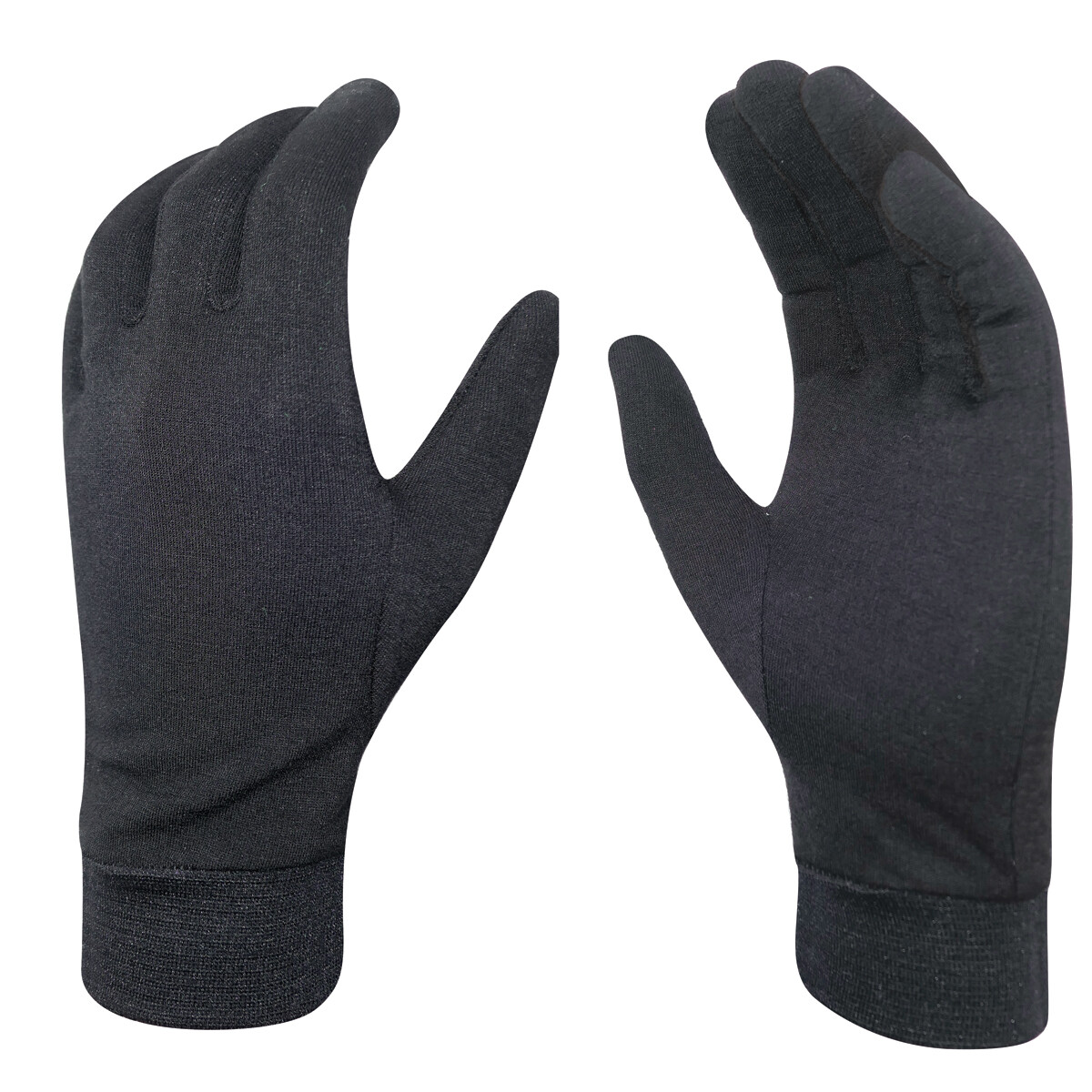 Chiba Merino 2XL, Guanti Unisex, Nero, Size 2X-Large