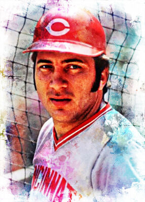 2022 JOHNNY BENCH CR 1/1 MASTERPIECE ART SKETCH CARD ARTIST SIGNED