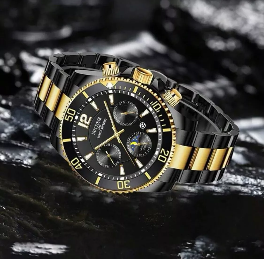 Black and Gold Men Watches Sale - Add to Your Watch Collection