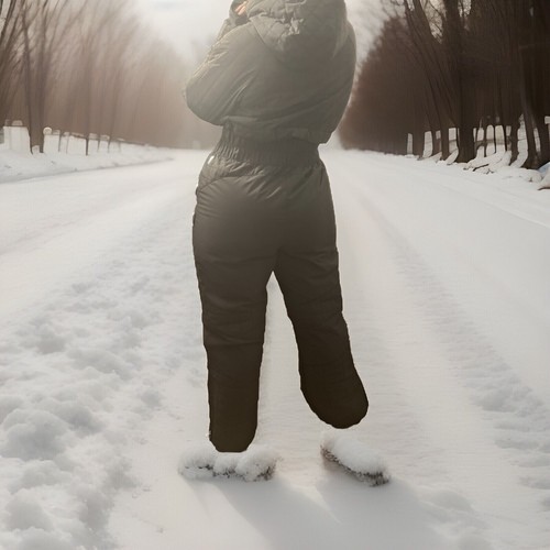 Free People Movement All Prepped Ski Suit Gray Women’s Size X-Large NWT $548 - Picture 8 of 8