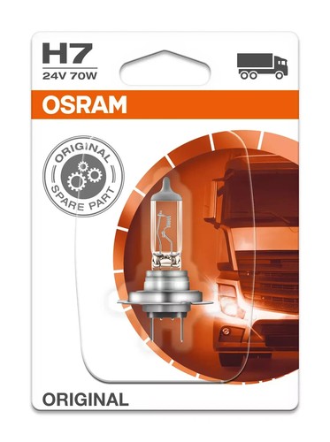 OSRAM LAMPADA ALOGENA H7 24V 70W PER TUTTI I REQUISITI STANDARD APPLICAZIONI 24V - Imagen 2 de 8