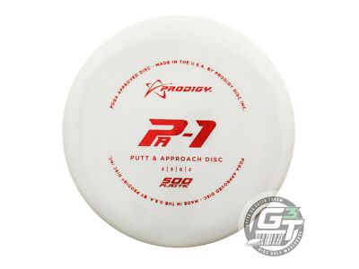 NEW Prodigy Discs 500 PA1 164g White Red Prism Foil Putter Golf Disc