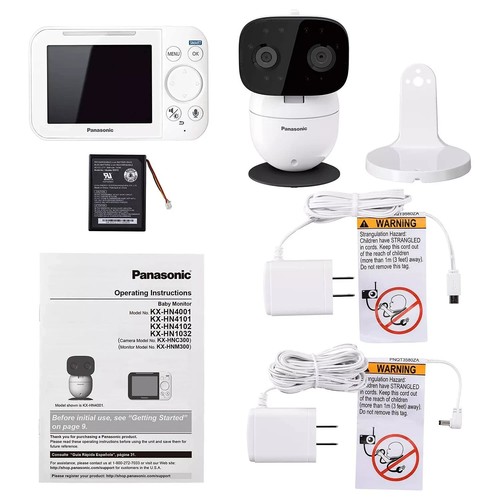 Panasonic Baby Monitor with Camera and Audio, 3.5” Color Video Baby Monitor - Picture 11 of 12