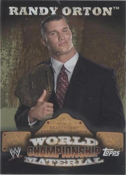 2010 Topps WWE - Randy Orton #W10 - 1 of 1