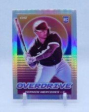 2021 Panini Chronicles Overdrive YERMIN MERCEDES Holo Prizm RC #8