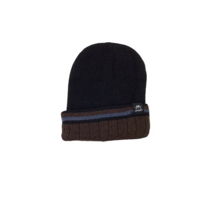 Pack Men's Thermal Fleece Lined Winter Insulated Cuff Beanie Hat