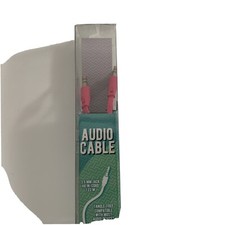 Audio Cable Pink Male To Male 3.5 mm Tangle Free music tech audio Music GSMLZ BR